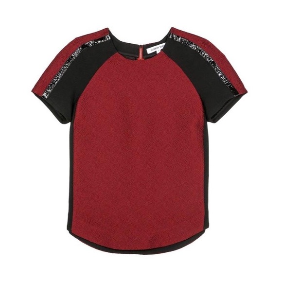 Elizabeth and James Tops - Elizabeth and James Cleo Red Top